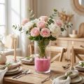 Kleur zand 0.1mm - 0.5mm roze 2kg | Floristik24.nl
