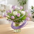 Aluminium plat draad, lavendel, 5mm, 10m, decoratief draad, knutseldraad | Floristik24.nl