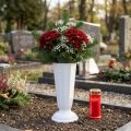 Zetvaas Szwed wit Ø19cm | Floristik24.nl