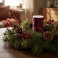 Bouillon effect draad Ø0.30mm 140m Bordeaux voor knutselen en decoreren | Floristik24.nl