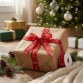 Cadeaulint, Kerstlint, Kerstlint Vrolijk Kerstfeest 25mm 18m | Floristik24.nl