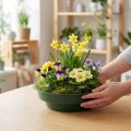 Junior kom 12cm groen 25 st | Floristik24.nl