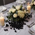 Decoratieve kralen Ø8mm zwart 250 stuks | Floristik24.nl