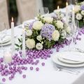 Decoratieve kralen Ø8mm Violet 250 stuks | Floristik24.nl