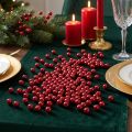 Decoratieve kralen, rood, Ø8mm, 250 stuks | Floristik24.nl