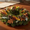 Elzenkegels, natuurlijk product voor decoratie en knutselen, goudkleurig, 3 cm, 300 g | Floristik24.nl