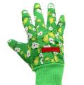 Floristik24 Kixx dameshandschoenen maat 8 groen met motief