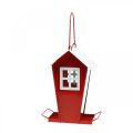 Floristik24 Vogelvoeder Rood en Wit Hangend Vogelvoeder H21cm