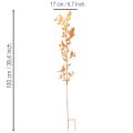Tuinsteker met tak en vogels, metalen decoratie, 100 cm | Floristik24.nl