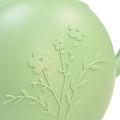 Floristik24 Gieter kamerplanten groen met bloemmotief 1,8L