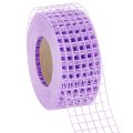 Floristik24 Paarse gaastape, 4,5 cm breed, decoratieve tape op rol voor creatieve knutselprojecten, 10 m