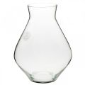 Floristik24 Bloemenvaas glas bolvormige glazen vaas helder siervaas Ø20cm H25cm