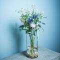 Floristik24 Decoratieve vaas met gaten Glazen vaas met geperforeerd deksel Moderne bloemendecoratie