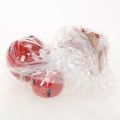 Rode metalen belletjes, set