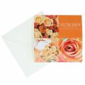 Floristik24 Waardebonkaart Roze Oranje + envelop 1st