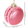 Kerstboomversiering macaron hanger 6 cm | Floristik24.nl