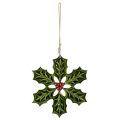 Hulstornament, kerstversiering om op te hangen, 26 cm | Floristik24.nl