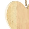 Floristik24 Houten harten om op te hangen Decoratieve harten voor knutselen 15x15cm 4st