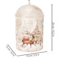 Bel met kerstmotief om op te hangen, 26 cm | Floristik24.nl