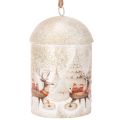Bel met kerstmotief om op te