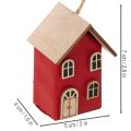 Hangende woondecoratieset, Scandinavische stijl, 7 cm, 6 stuks | Floristik24.nl