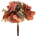 Hortensia boeket kunstbloemen tafeldecoratie bloemdecoratie 32cm