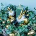Floristik24 Kippeneieren Zwarte Paasdecoratie Geblazen Eieren 10st