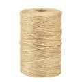Floristik24 Jutelint jute koordlint jute naturel decoratief lint Ø2mm 200m