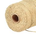 Jutelint jute koordlint jute naturel decoratief lint Ø2mm 200m | Floristik24.nl