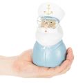 Kapiteinfiguur, maritieme decoratie met bril en hoed, 16 cm | Floristik24.nl