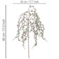 Kunstmatige dennentak met dennenappels, decoratieve dennentak, kunstmatig, 80 cm, 3 stuks | Floristik24.nl