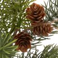 Kunstmatige kersttak, decoratieve tak met dennenappels | Floristik24.nl