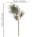 Kunstmatige dennentak voor tafeldecoratie en vazen, 70 cm | Floristik24.nl