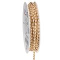 Floristik24 Cadeaulint, tweekleurig koord, 3 mm, 20 m