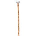 Glanzend decoratief koord op een rol voor knutselen en decoratie, 3 mm dik, 20 meter lang | Floristik24.nl