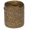 Krullend lint met luipaardprint, cadeaulint voor creatieve inpakprojecten, 10 mm, 100 m | Floristik24.nl
