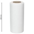Wit kranslint, 200 mm breed, rol van 25 m, rouwlint, striklint, decoratief lint voor rouwbloemen en andere gelegenheden. | Floristik24.nl