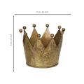 Decoratieve kroon voor tafeldecoratie en kerst, 11 cm | Floristik24.nl
