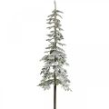 Floristik24 Kunstkerstboom slank gesneeuwd winterdecoratie H180cm