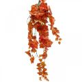 Kunstwijnbladeren Rood Oranje Hangende Takken L95cm