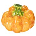 Pompoenfiguurtjes voor herfsttafeldecoratie, herfstdecoratie, 10 cm, 2 stuks | Floristik24.nl