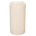 Floristik24 Grote LED-kaars op batterijen met timer, warm wit, voor buiten, 25 cm