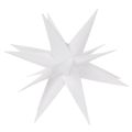 Decoratieve LED-ster, warm wit, voor buiten, met timer, 40 cm | Floristik24.nl