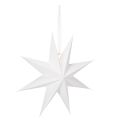 Floristik24 Hangende LED-ster met timer, warm wit, voor buiten, 38 cm