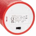 Rode LED-kaars met timer en