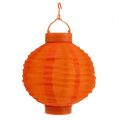 Floristik24 Lampion LED met solar 20cm oranje