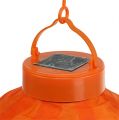Lampion LED met solar 20cm oranje | Floristik24.nl