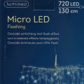 Floristik24 Lichtcascade Micro-LED koel wit 720 H130cm