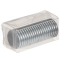 Ronde magnetische schijf voor kaarsenstandaards en metalen schalen, 1 cm, 20 stuks | Floristik24.nl