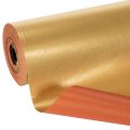 Manchetpapierrol, goud/rood,
